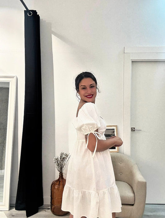 Vestido España blanco