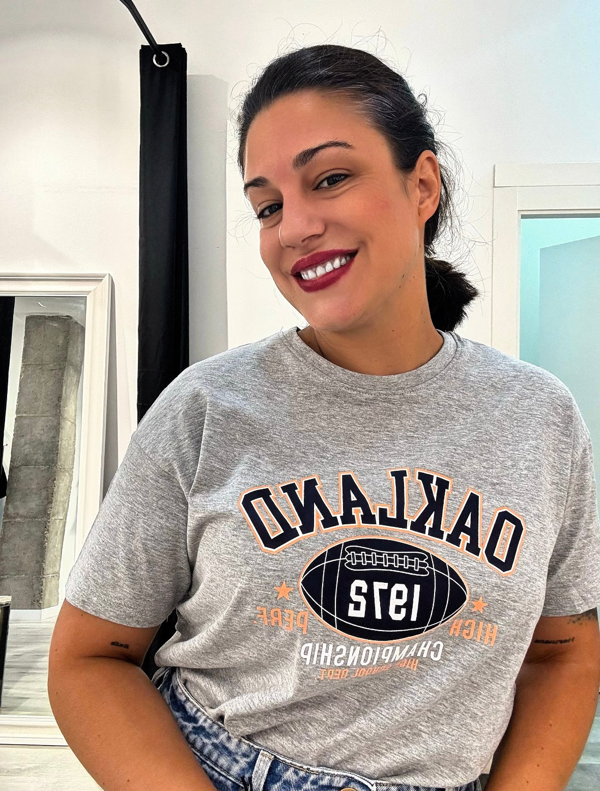 Camiseta Capri gris