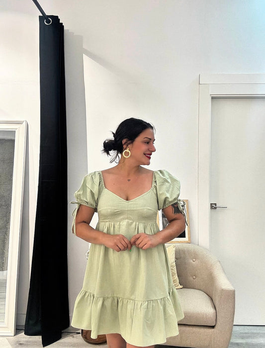 Vestido España verde