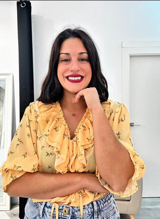 Camisa Natural amarilla