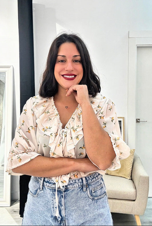 Camisa Natural blanca
