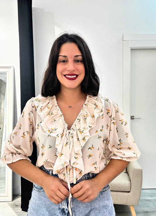 Camisa Natural blanca
